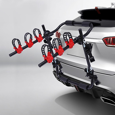 #ad Bike Rack for Car 3 Bicycles Storage Rack Foldable Bicycle Carrier Rear Hitch Mo $88.11