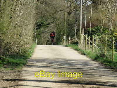 #ad Photo 6x4 Ladybird on Mountain bike near Carter#x27;s Lodge Ashfold Crossways c2009 GBP 2.00