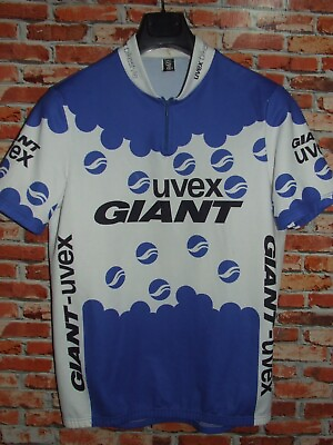 #ad Uvex Giant Bike Cycling Jersey Shirt Maillot Cyclism Size XL $31.51