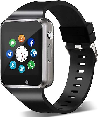 Smart Watch Touchscreen Smartwatch Compatible Android bluetooth Call Text $16.90