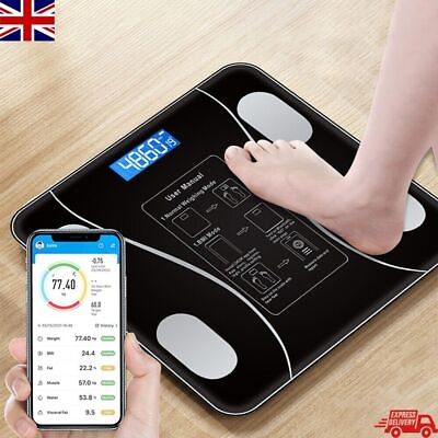 #ad #ad Bluetooth BMI accurate Smart Bathroom Weight Scale Digital Wireless Body Fat USA $14.59