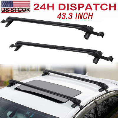 For Toyota Corolla 1968 2022 43.3quot; Car Top Roof Rack Cross Bar Luggage Carrier $68.99