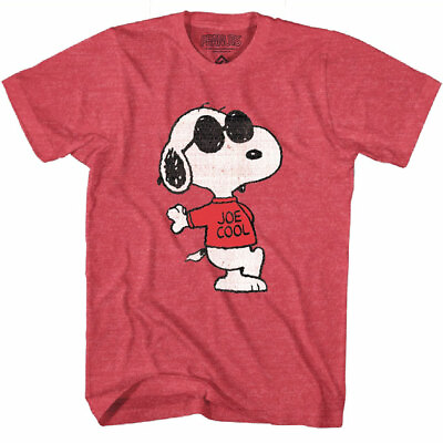 #ad Peanuts Snoopy Joe Cool Distressed T Shirt $19.99