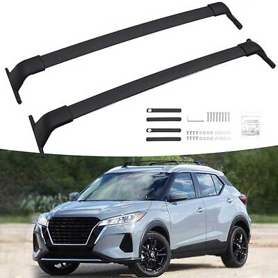 #ad Roof Rail Crossbar for 2017 2024 Nissan Kicks Cargo Carrier Luggage Rooftop Rack $110.00