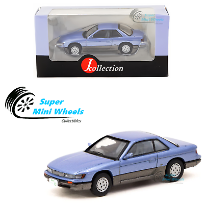 #ad J Collection 1:64 Nissan Silvia S13 Blue Grey $10.99