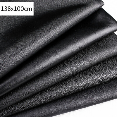 #ad DIY PVC Leather Fabric Thick Plush Backing Car Upholstery Sofa Sewing Material $35.99