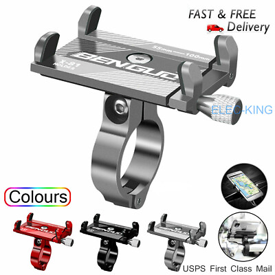 Aluminum Motorcycle Bike Bicycle Holder Mount Handlebar For Cell Phone GPS US $8.50