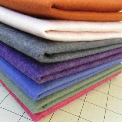 #ad Merino Wool Blend Felt 35%Wool 65% Rayon Made in USA 1 4 yard off the bolt $2.98