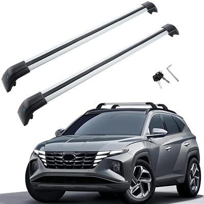 #ad Roof Rack Cross Bars Fit for Hyundai Tucson 2022 2023 Cargo Luggage Rack $78.99