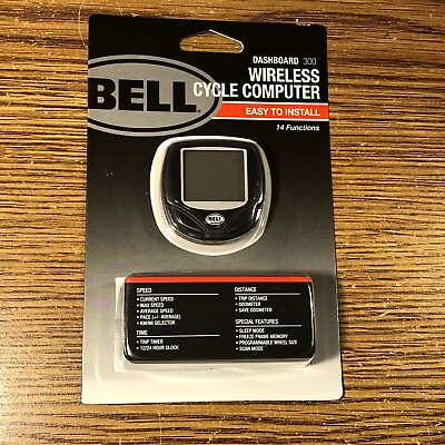 #ad Bell Bicycle Dashboard 300 Wireless Computer Bike Easy Install Fitness Health $8.99