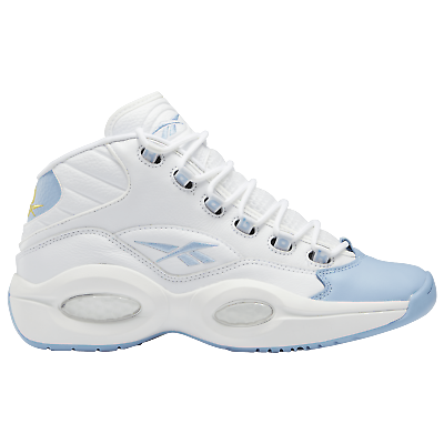 #ad #ad Reebok Question Mid GW8854 White Baby Blue Mens Size 8 13 Iverson $74.99