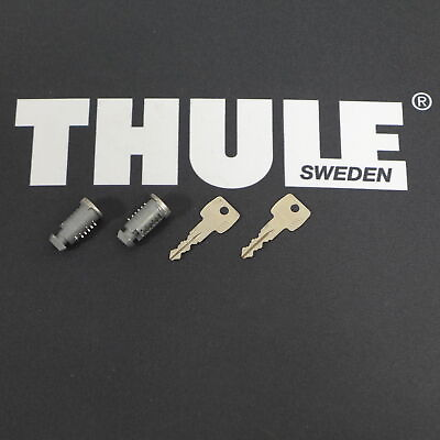 #ad #ad Thule 2x Ersatzschlüssel Schloß Stahl N206 für Dachträger Boxen Fahrradträger EUR 19.80