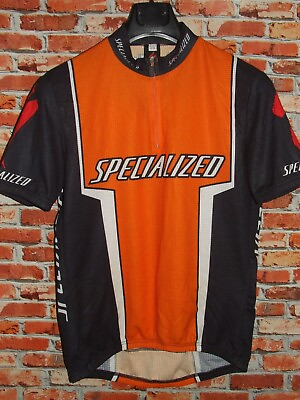 #ad #ad Specialized Bike Cycling Jersey Shirt Maillot Cyclism Size LARGE $25.72