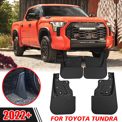 #ad #ad For Toyota Tundra 2022 2024 Mud Flaps Splash Fender Guard Front amp; Rear Set of 4 $39.99