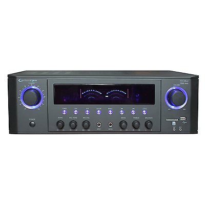 #ad Technical Pro 1000 Watt Professional Receiver with USB amp; SD Card Inputs in Black $88.72