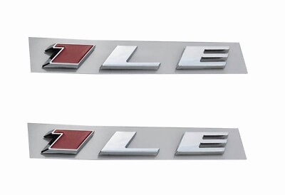 2pcs Camaro 1LE 1LE Emblems Fender Badges Sticker 3D for Camaro Trunk Cars $22.99