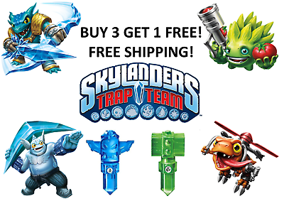 #ad Skylanders Trap Team Figures amp; Traps BUY 3 GET 1 FREE FREE SHIPPING $7.49