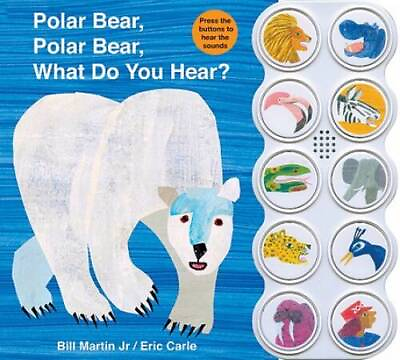#ad #ad Polar Bear Polar Bear What Do You Hear? sound book Board book ACCEPTABLE $4.26