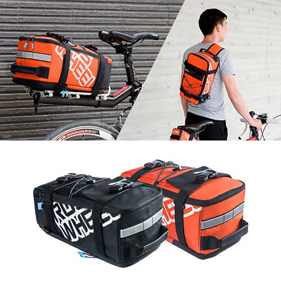 #ad Roswheel bicycle pack bag mountain bike pack biking bag rear shelf back seat bag $30.60