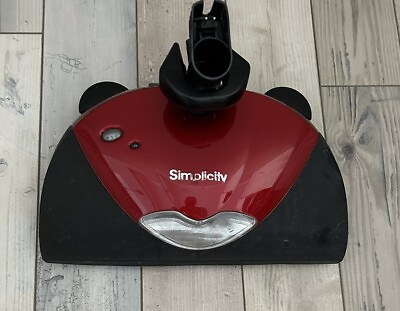 #ad #ad Simplicity Verve 2 Canister Vacuum Hepa Cleaner Power Head Floor Brush Tested $89.95