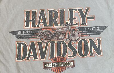 #ad Harley Davidson Motorcycles Minnesota Bike Biker tee t shirt Size XL $20.79
