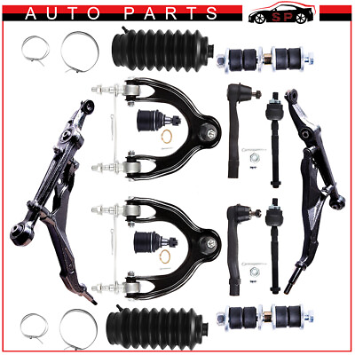 #ad 14x For 1992 1997 Honda Rack amp; Pinion Bellow Control Arms Sway Bars Ball Joints $170.55