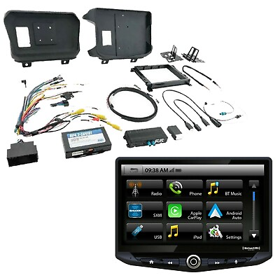 #ad Stinger UN1810 Digital Multimedia Receiver Jeep SRK JW18EH Installation Kit $999.99