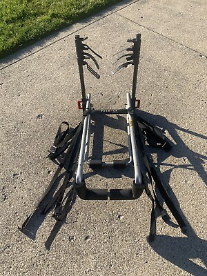 #ad Graber Outback Trunk Mount 3 Bike Upright Bicycle Carrier Rack Great Condition $69.00