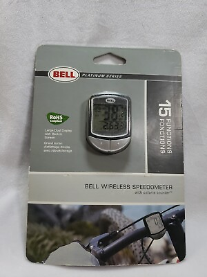 #ad Bell Platinum Series Wireless Speedometer Cyclocomputer 15 Function Bicycle Bike $17.76