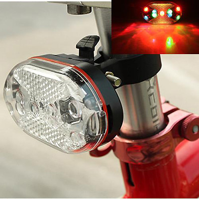 #ad #ad Bike Lights 9 Super Bright LED Bicycle Cycling Rear Tail Light Lamp Colorful $5.39