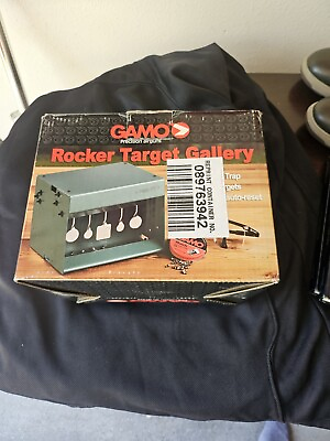 #ad Gamo Rocker Target Gallery Airgun Pellet Trap With 5 Swinging Targets NIP $23.74