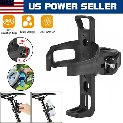 #ad #ad Bicycle Cup Drink Holder Beverage Water Bottle Cage Mount Cycling Handlebar Bike $5.99