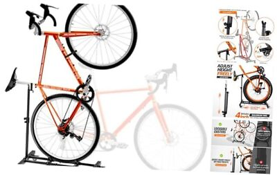 #ad Vertical Bike Stand Freestanding Indoor Bike Storage Rack Upright Bicycle $59.23