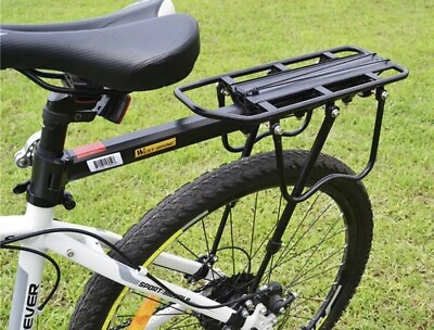 #ad West Biking 110lb Capacity Adjustable Bicycle Cargo Rack SEALED PACKAGING $27.99