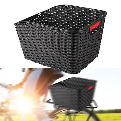 #ad Rear Bike Basket Removable Luggage Rack for Electric Bikes Road Bike Outdoor $48.96