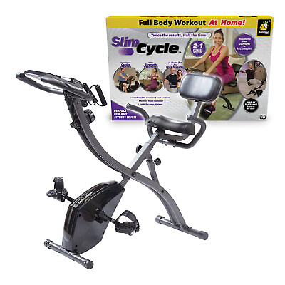 As Seen On TV Slim Cycle Stationary Bike Folding Indoor Exercise Bike $219.99