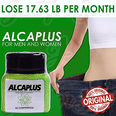 Alcaplus Original Weight Loss Tablets Fat Burner Weight Losing 60 Tablets $69.99