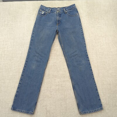 #ad Vtg Rocky Mountain Rockies Mom Jeans Womens 9R 30x32 Slim High Rise Bareback 90s $41.95