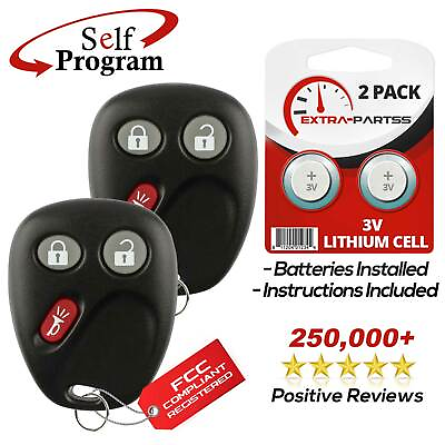 #ad 2 For 2003 2004 2005 2006 2007 Hummer H2 Remote Keyless Entry Key Fob $11.29