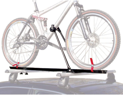 Bike Rack for Car Roof Universal Upright Single Lockable Bicycle Carrier Trailer $72.03