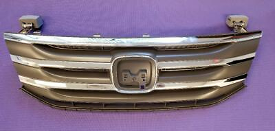 #ad #ad Fits New Honda Odyssey Front Grill Grille 11 17 All in one Textured Molding $74.99