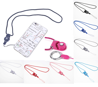 Detachable Cell Phone Mobile Neck Lanyard Strap ID Card Key Ring Holder NEW $2.99