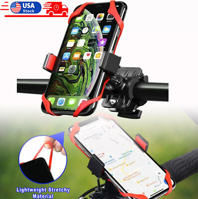 #ad Bicycle Bike Mobile Phone Holder Bracket Mount For Handlebar Handle Bar Scooter $4.99