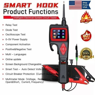 #ad TOPDIAG P200 SMART HOOK Powerful Pr obe Circuit Electronic Tester Analyzer TOOL $115.00