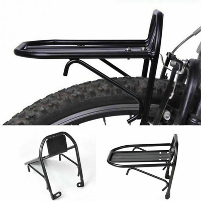 #ad Bicycle Aluminum Shelf Rack Cycle Cargo Carrier Mountain Bike Front Seat Luggage $21.99
