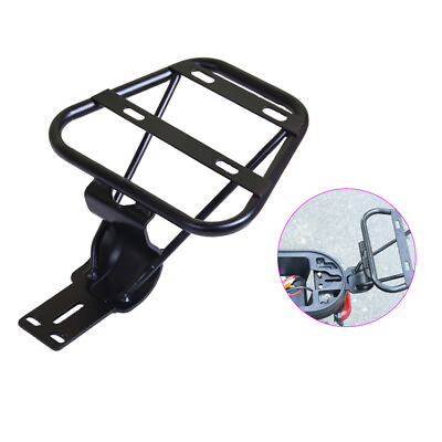 #ad #ad Universal Motorcycle Scooter Backrest Holder Rear Rack Tail Box Luggage Shelf $24.74