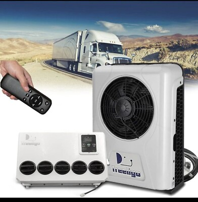 #ad 12V Truck Air Conditioner 12000 BTU Split Car Cab RV AC Unit Fit Bus Caravan $599.00