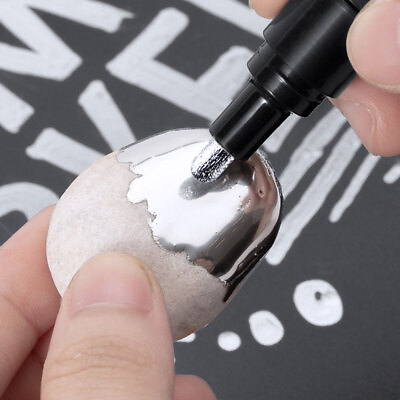 DIY Metallic Liquid Chrome Mirror Marker Pen Waterproof Paint Craft Art Pen Tool $6.75