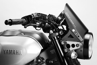 #ad #ad Fairing Aluminum Matte Black Runback Of Pretto Yamaha Bike Xsr 900 $226.01