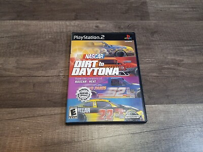 #ad NASCAR: Dirt to Daytona Sony PlayStation 2 2002 PS2 Game No Manual $16.00